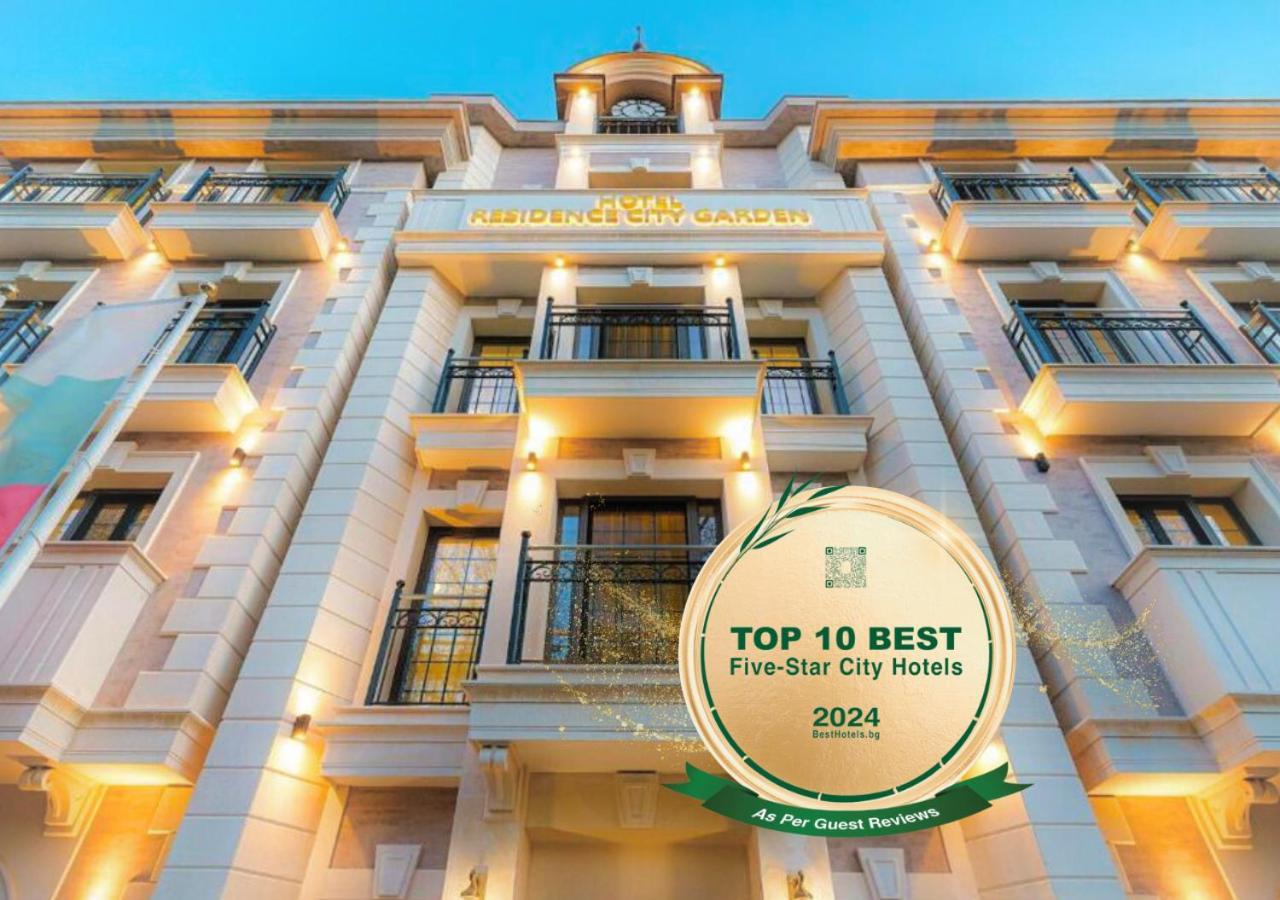 Residence City Garden - Certificate Of Excellence Top 10 Best Five-Stars City Hotels For 2024 Awarded By Htif Plovdiv Extérieur photo